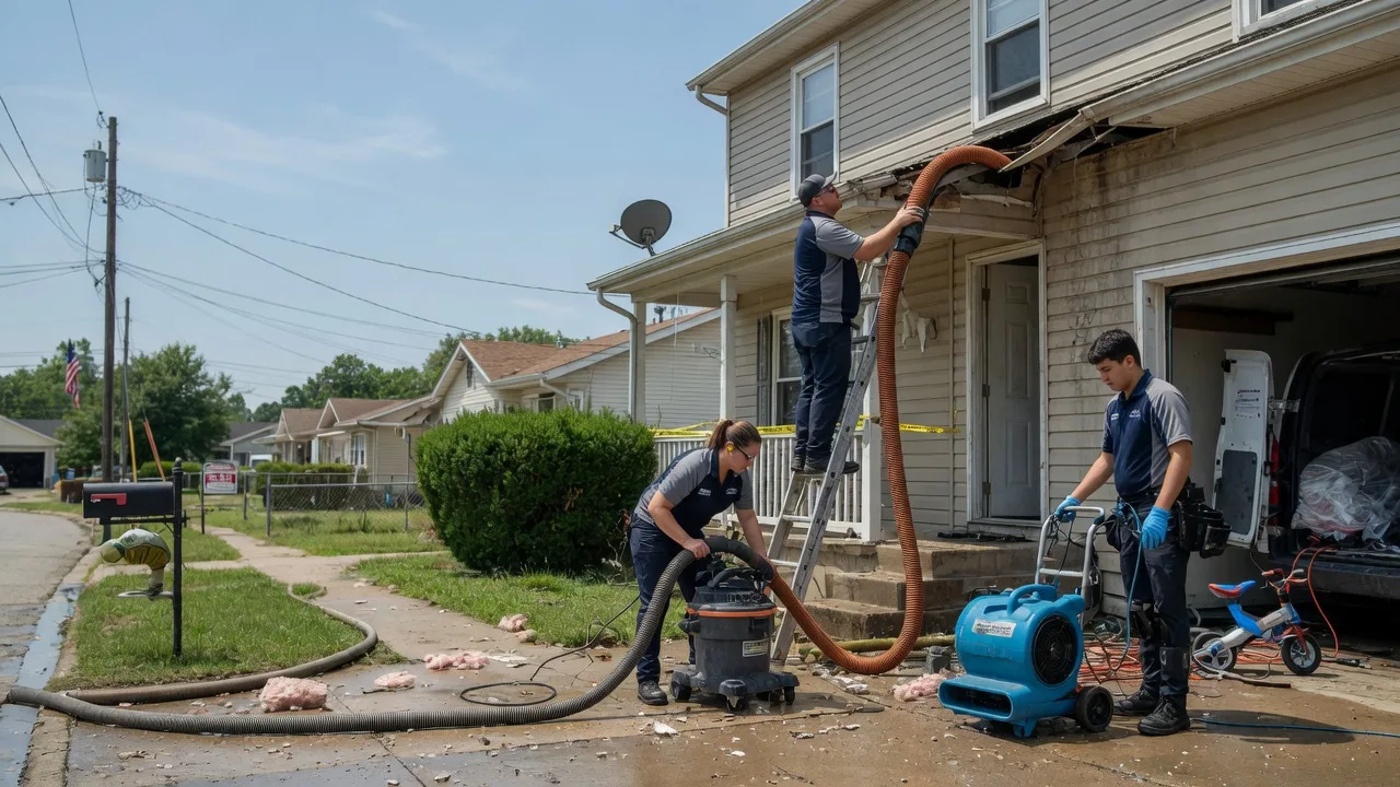 Water Damage Restoration in Sardinia, OH near me